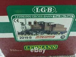 LGB Lehmann Gross Bahn 2219s Rio Grande 2-6-0 Mogul withbox G-Scale TRAIN & CARS