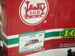LGB TRAIN 27192 D&RGW STEAM MOGUL #573 withSOUND & SMOKE G SCALE LOCOMOTIVE G