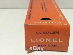 LIONEL O SCALE POSTWAR 6464-825 ALASKA RR BOXCAR WithORIG. BOX