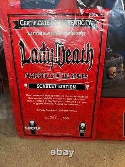 Lady Death Majestic Statue Series Scarlet Edition 1/6 Scale Limited Edition 300