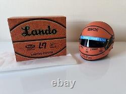 Lando Norris. Basketball 1/2 Scale Helmet. Miami 2022. Limited Edition. F1