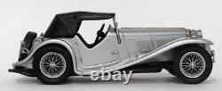 Lansdowne Models 1/43 Scale LDM63 1938 AC 16/80 Sports Comp Roadster Silver