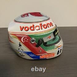 Lewis Hamilton 12 Scale Helmet Singapore 2012 McLaren Mercedes Very Rare Ltd250