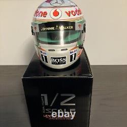 Lewis Hamilton 12 Scale Helmet Singapore 2012 McLaren Mercedes Very Rare Ltd250