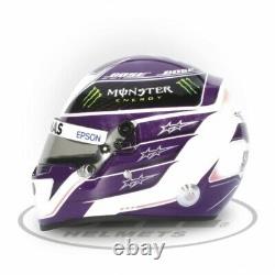 Lewis Hamilton 2020 Mini Helmet Mercedes AMG F1 12 Scale Free Shipping