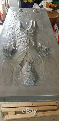 Life Size Limited Edition 11 Scale Hans Solo In Carbonite Star Wars Prop N/392