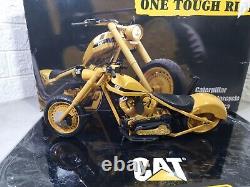 Limited Edition Caterpillar 110 Scale Die-Cast model Motorcycle One Tough Ride