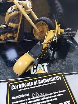 Limited Edition Caterpillar 110 Scale Die-Cast model Motorcycle One Tough Ride