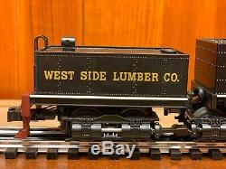 Lionel 6-28022 West Side Lumber Shay Steam Engine #10 withTender O Scale 3 Rail