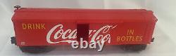 Lionel O-27 Scale Wood-Sided Reefer Coca-Cola 6-1569 Train