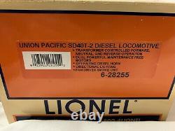 Lionel Union Pacific Sd40t-2 Diesel Engine 6-28255! Up Tunnel Motor O Scale