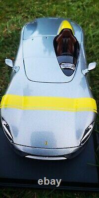 MAISTO 118 SCALE Ferrari Monza SP1 DIECAST MODEL NEW LIMITED EDITION SEE VIDEO