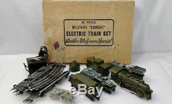 MARX Vintage Military Combat Electric Train Set O Scale 24965 Walgreens in Box