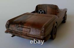 MASERATI 3500 GT SPIDER 115 wood scale model car vehicle collectible oldtimer