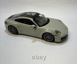 MINICHAMPS 118 Scale Porsche 911 Carrera 4S Kreide Grey Boxed Limited Edition