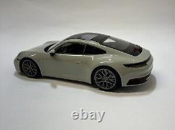 MINICHAMPS 118 Scale Porsche 911 Carrera 4S Kreide Grey Boxed Limited Edition