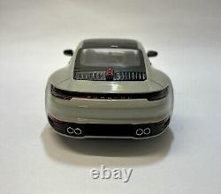 MINICHAMPS 118 Scale Porsche 911 Carrera 4S Kreide Grey Boxed Limited Edition