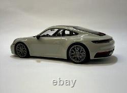 MINICHAMPS 118 Scale Porsche 911 Carrera 4S Kreide Grey Boxed Limited Edition