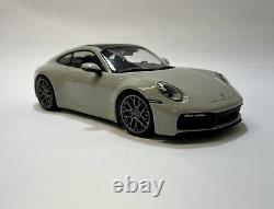 MINICHAMPS 118 Scale Porsche 911 Carrera 4S Kreide Grey Boxed Limited Edition