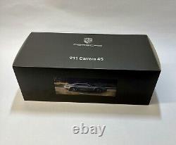 MINICHAMPS 118 Scale Porsche 911 Carrera 4S Kreide Grey Boxed Limited Edition