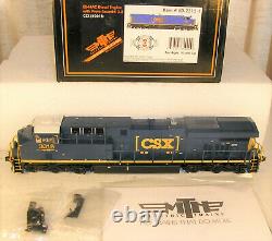 MTH 80-2313-1 HO scale CSX #3018 ES44AC with PS3, DCC, DSC, Runs Well, C8