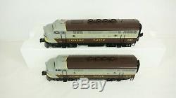 MTH O Scale Canadian Pacific F3 AB Diesel Engine Set DAP 20-80001 Tested Manual