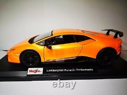 Maisto 118 Scale Lamborghini Huracan performante METALIC ORANGE Only in 1 Ebay