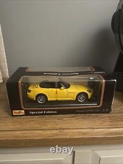 Maisto Limited Edition Honda S2000 Japanese Version 1.18 Scale In Rare Boxed