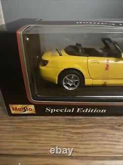 Maisto Limited Edition Honda S2000 Japanese Version 1.18 Scale In Rare Boxed