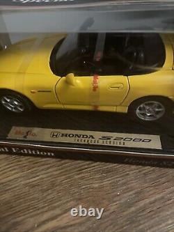 Maisto Limited Edition Honda S2000 Japanese Version 1.18 Scale In Rare Boxed