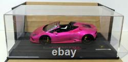 Make UP 1/18 Scale Resin 006SC2 Lamborghini Huracan LP610-4 Spyder Flash Pink