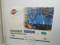 Manitowoc 18000 Crawler Crane Lampson TWH #005 150 Scale Diecast Model New
