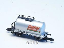 Marklin Z-scale CASTROL Tank car Special Edition, very limited release, SILVER