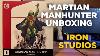 Martian Manhunter Statue By Iron Studios Unboxing