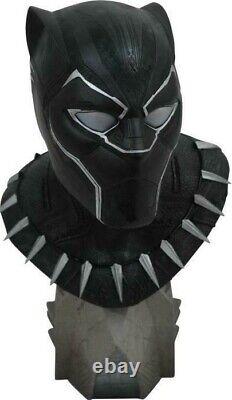 Marvel Movie black Panther Legends IN 3D 1/2 Scale Limited Edition Bust statue
