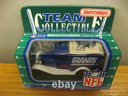 Matchbox Model A Ford Van X 17 All USA 1990 NFL Team Collectible Limited Edition