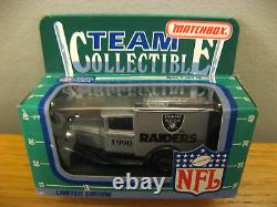 Matchbox Model A Ford Van X 17 All USA 1990 NFL Team Collectible Limited Edition
