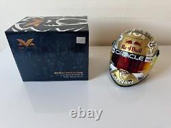 Max Verstappen. World Champion 2022. 1/2 Scale Helmet. Limited Edition. F1