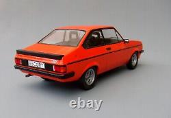 Mcg Ford Escort Rs2000 Mkii Orange 1976 Mcg18310 118 Scale. Lhd Limited Edition