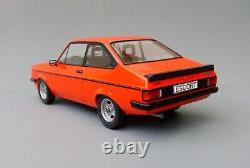 Mcg Ford Escort Rs2000 Mkii Orange 1976 Mcg18310 118 Scale. Lhd Limited Edition