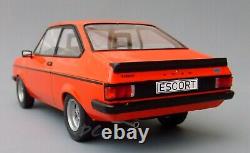 Mcg Ford Escort Rs2000 Mkii Orange 1976 Mcg18310 118 Scale. Lhd Limited Edition