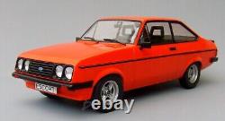 Mcg Ford Escort Rs2000 Mkii Orange 1976 Mcg18310 118 Scale. Lhd Limited Edition