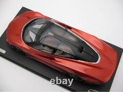 Mclaren Speedtail Metallica Red 2019 Limited Edition in 118 scale by Tecnomodel
