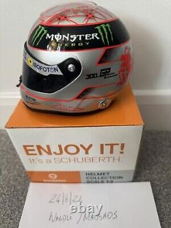 Micheal Schumacher 1/2 Scale Helmet Celebrating His 300th GP, Limited Edition