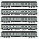 Micro-Trains MTL N-Scale Heavyweight Passenger Car 5-Pack Union Pacific/UP