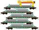 Micro-Trains MTL N-Scale Union Pacific/UP Weathered Concrete Tie Loader 5-pack