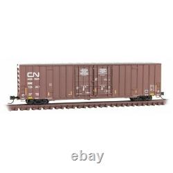 Micro-Trains N Scale 993 01 870 Canadian National 60' Box Cars 3 Pack