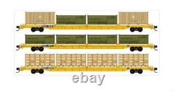 Micro-Trains N Scale 993 01 910 Flatcar 89 Foot COFC Department of Defense