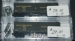 Micro-Trains N-Scale-BR-40-10, PFE Steel Reefer 4-Pack'SPECIAL RUN' NEW