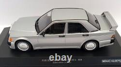 Minichamps 1/18 Scale 155 036001 1989 Mercedes Benz 190E 2.5-16 EVO 1 Silver